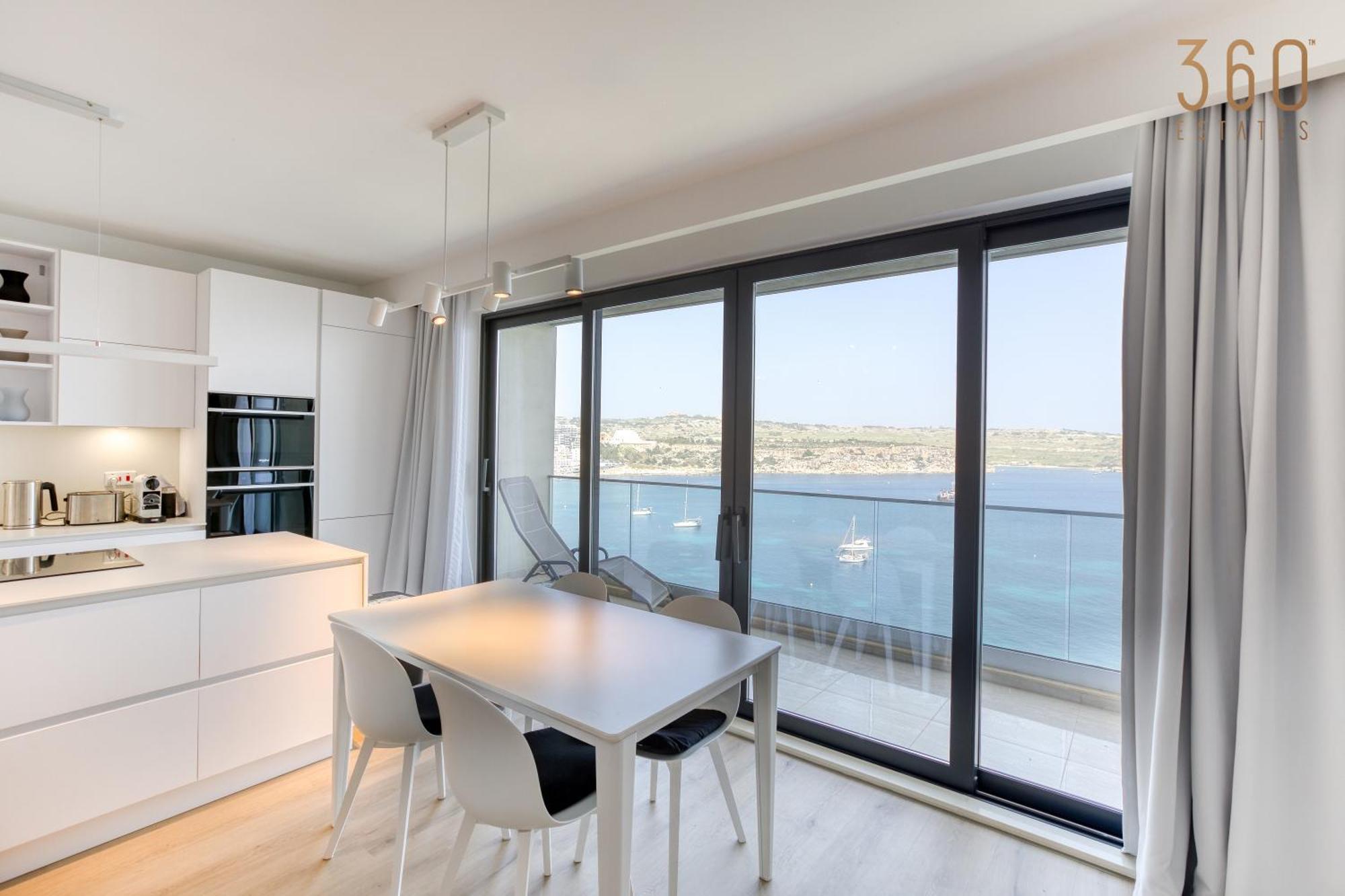 Designer 2Br Home With Stunning Views In St Pauls By 360 Estates St. Paul's Bay Exteriör bild