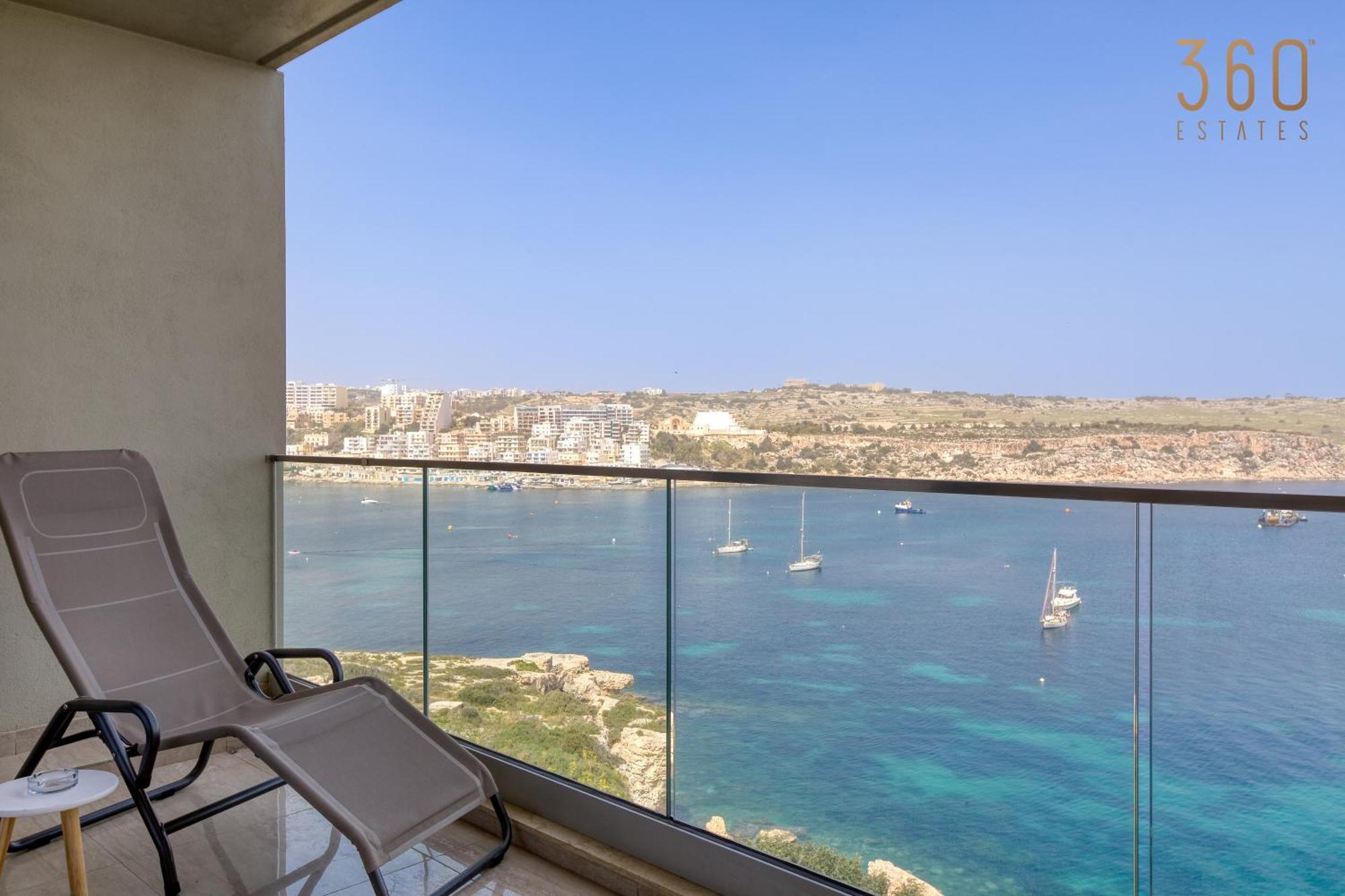 Designer 2Br Home With Stunning Views In St Pauls By 360 Estates St. Paul's Bay Exteriör bild