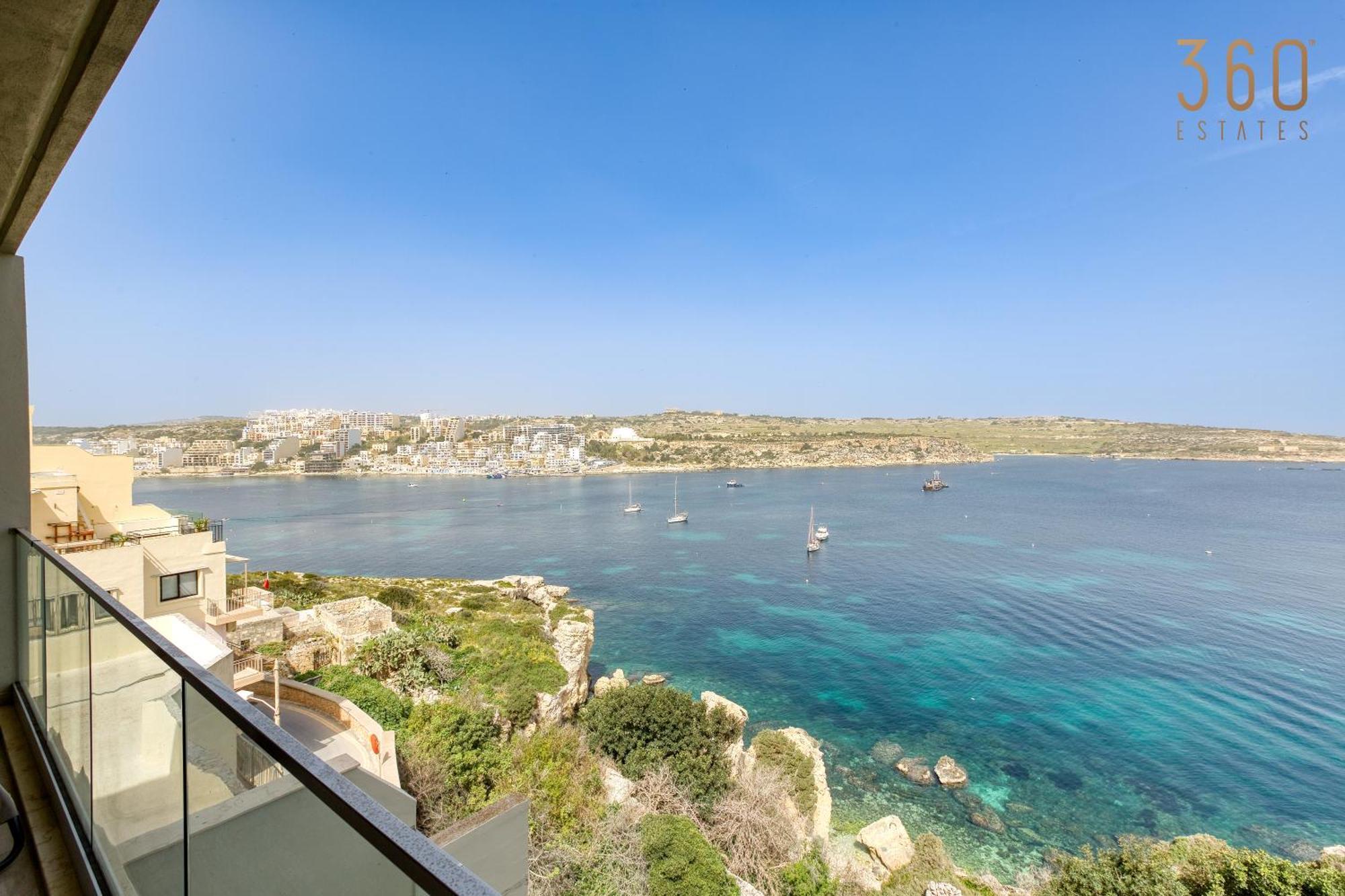 Designer 2Br Home With Stunning Views In St Pauls By 360 Estates St. Paul's Bay Exteriör bild